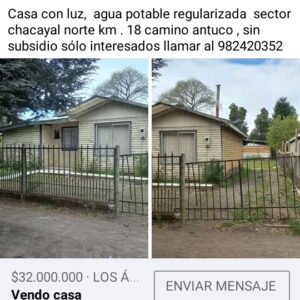 Se vende casa independiente con sitio