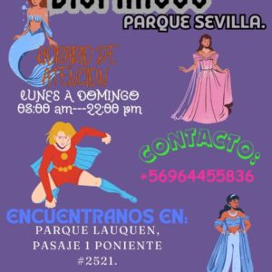 Arriendo de disfraces infantil y adultos